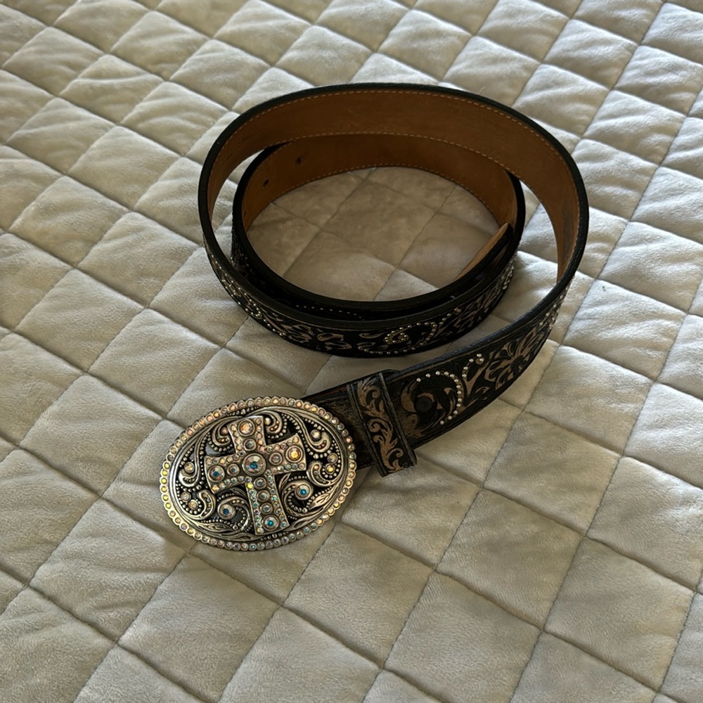 Women’s Justin Boots Western Belt with Buckle